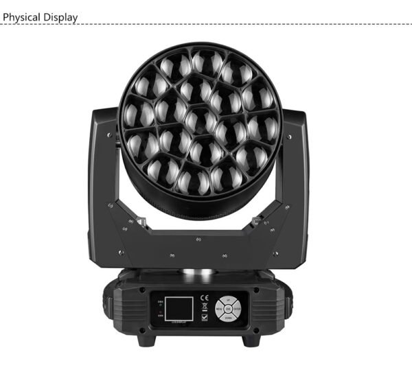 K10 19X15W LED QUAD LED WASH SCANNING LIGHT FOR STAGE AND PUBS