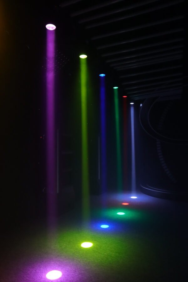 sw-c200 beam prism led spot with color plate and gobos multi color