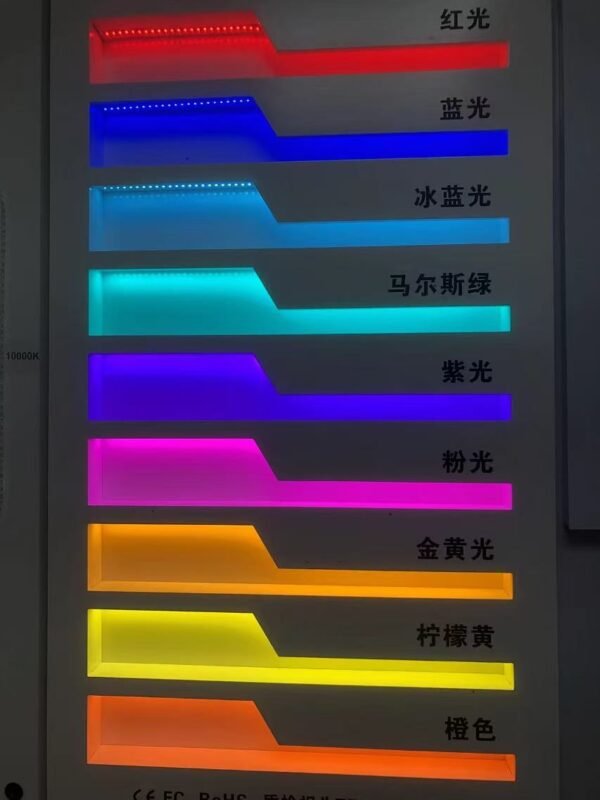 led dmx addressable pixel strip in full rgb color rgbw mixing