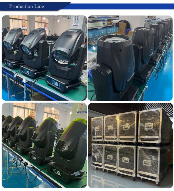 mini 230w7r flight case package shipping ready to ship from china factory siwelo lighting