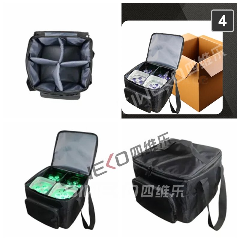 4in1 Travel Bag Soft Case For LED Battery Wi