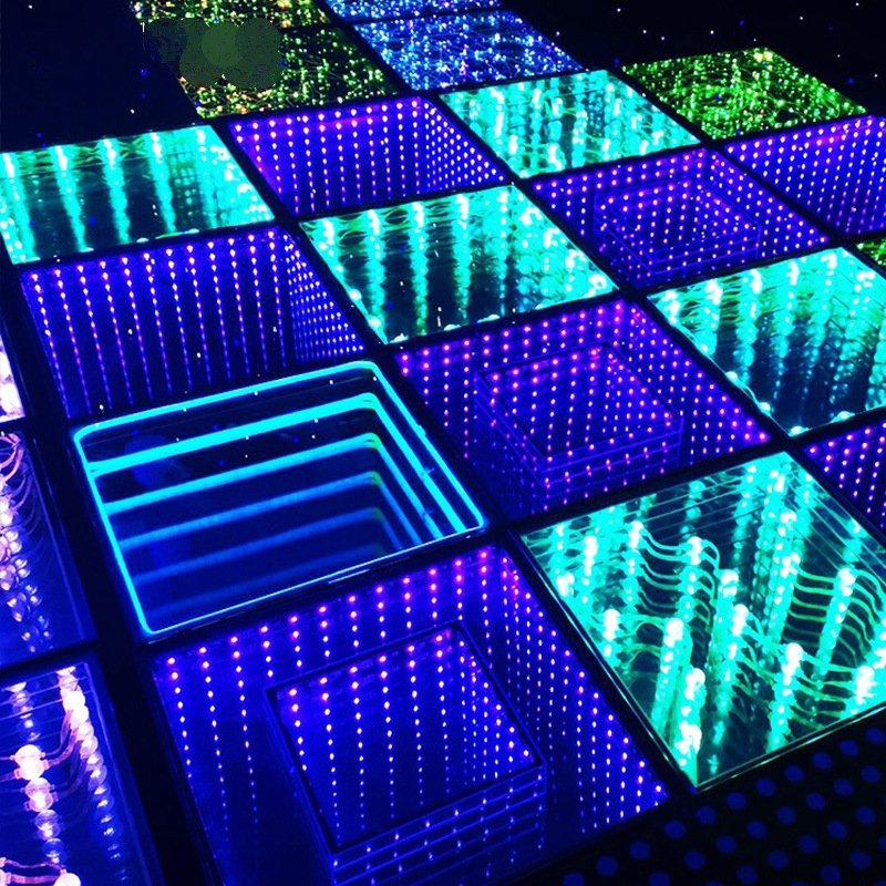 easy install led dance floor with magnetic